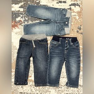 The Children’s Place Boys Jeans 12-28 month - 3 pairs NWOT